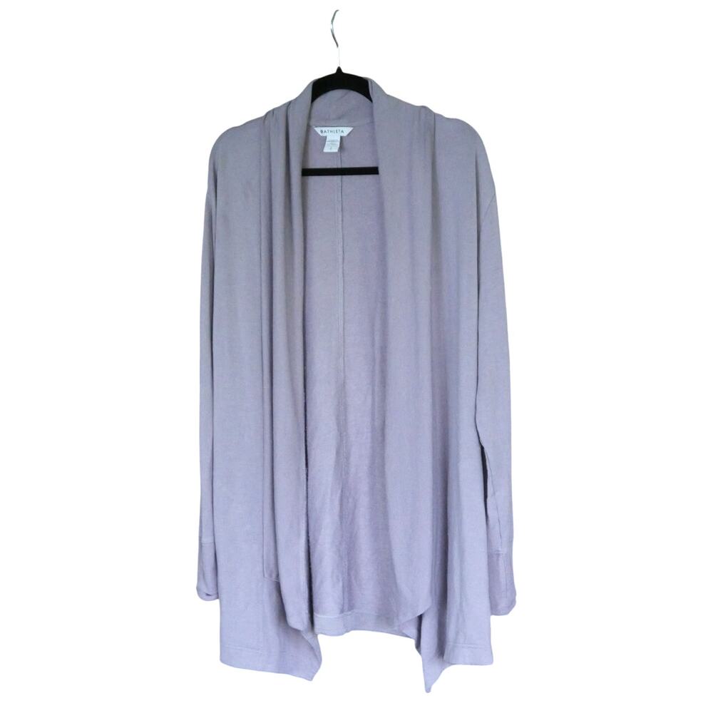 Athleta Lavendar Pranayama Restore Wrap Cardigan